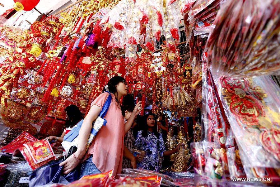 Lunar New Year preparation in Myanmar