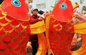 Celebrations for Lantern Festival around China