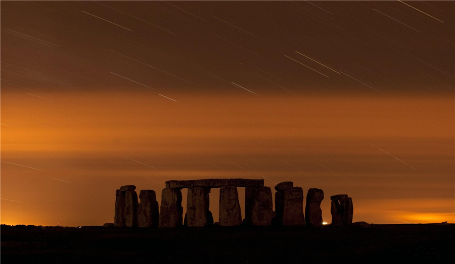 Perseid meteor shower puts on show in night sky