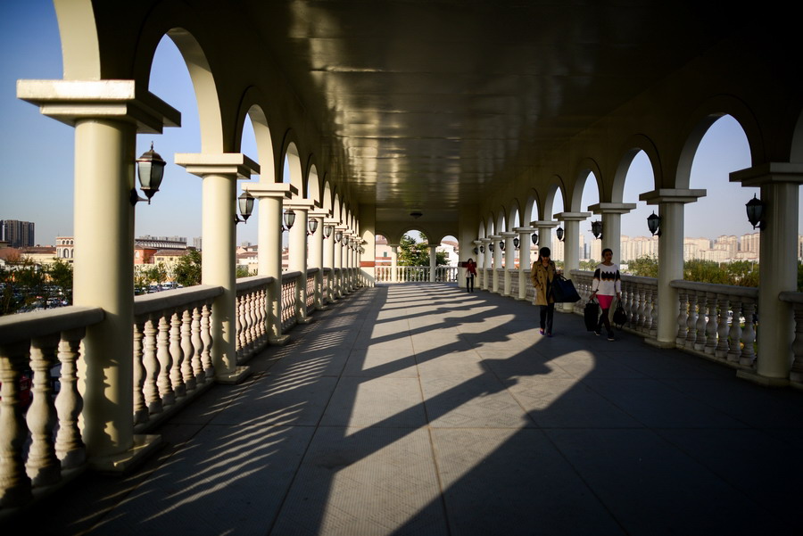 Florence village: shopping Italian style