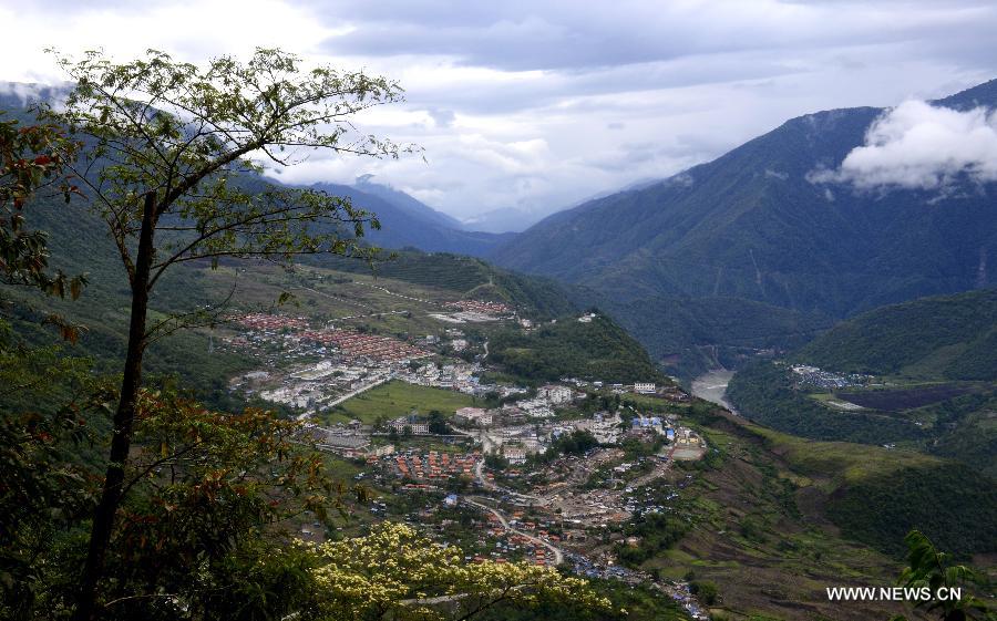 Medog county in Tibet