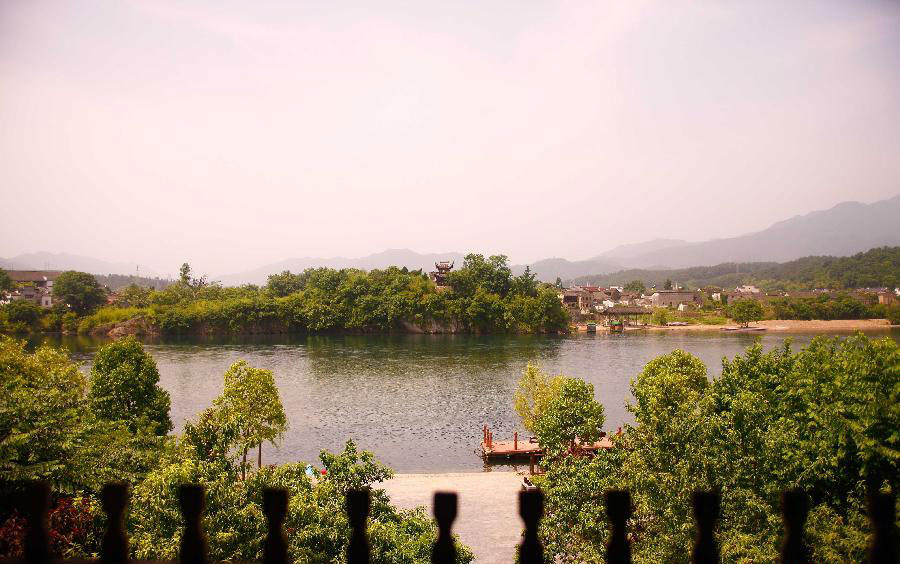 Scenery of Chuzhou city in Anhui province