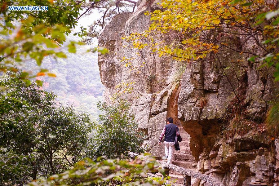 Tiantangzhai Scenic Spot in Anhui