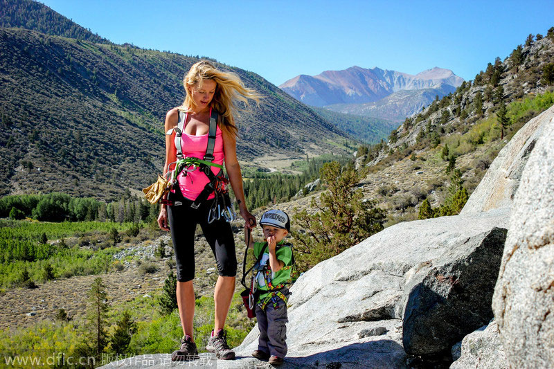 Two-year-old is a well-travelled backpacker