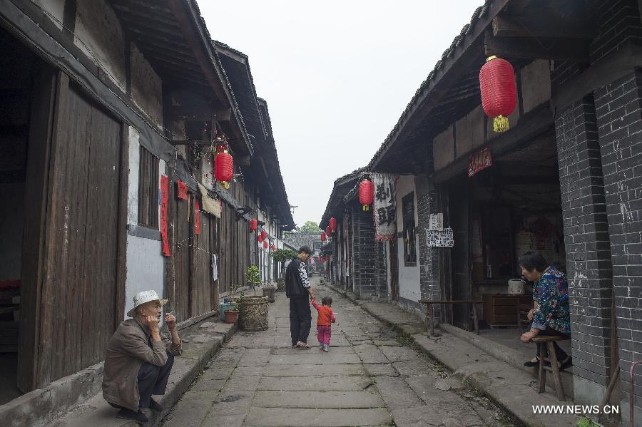 Songji ancient town: used to be bustling, now in peace