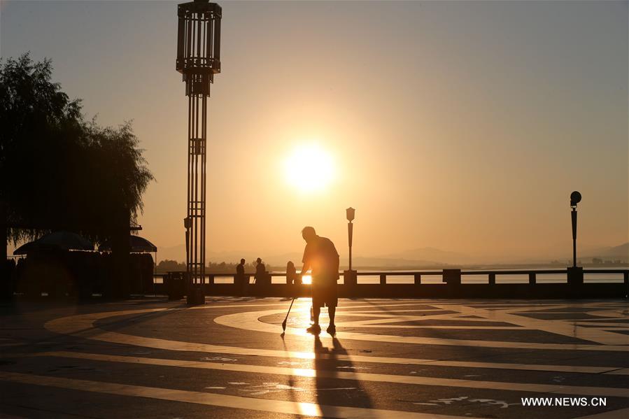 Scenery of Yalu River in Dandong