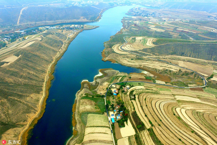 Zhenhu Lake: A serene landscape formed from a quake