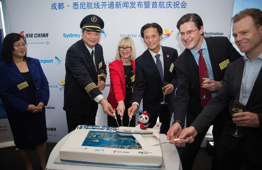 Air China launches major flight between Sydney and Chengdu