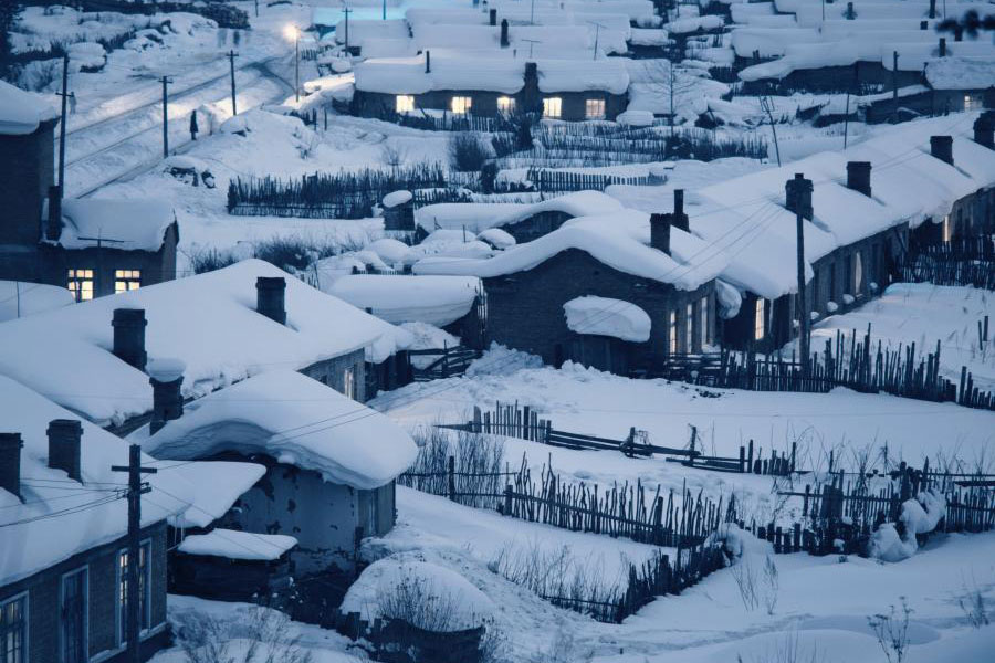 A snow-covered wonderland in Heilongjiang