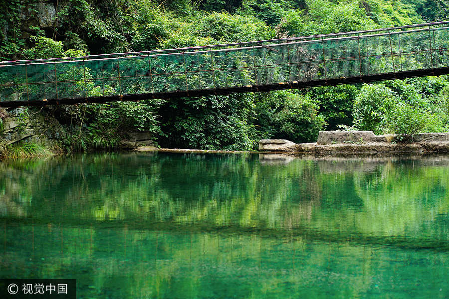 Picturesque Hangzhou in summer