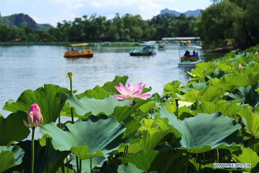 Amazing scenery of Chengde Mountain Resort in Hebei