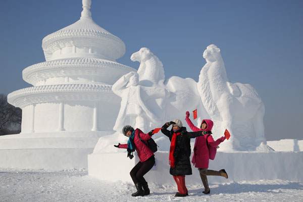 Winter taking shape in Changchun