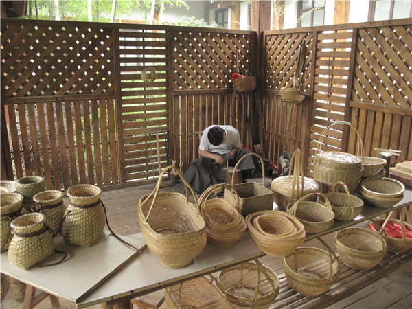 Tucked away in a bamboo sea