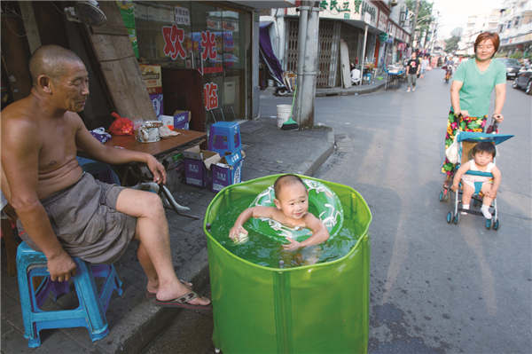 Keeping cool amid the heat