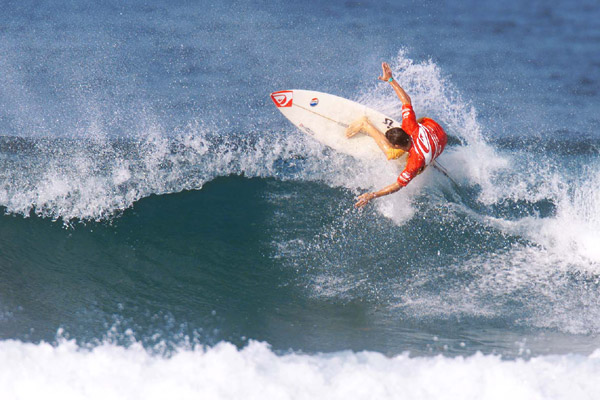 Surfing in Durban