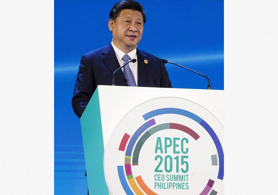 In photos: President Xi attends APEC summit