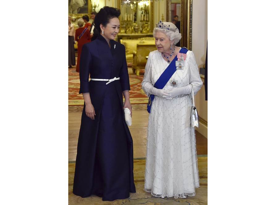 First Lady's wardrobe during UK visit