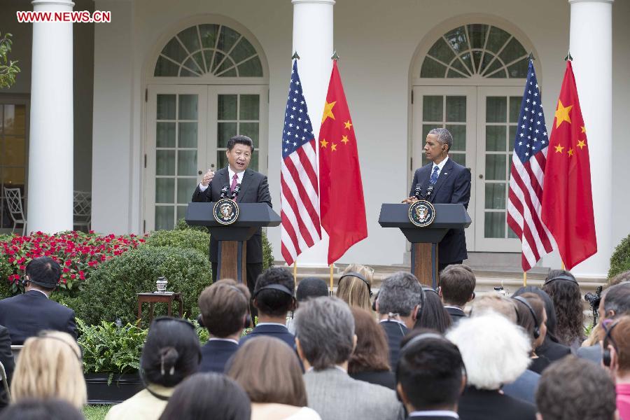 In pictures: Chinese President's visit in US on Sept 25