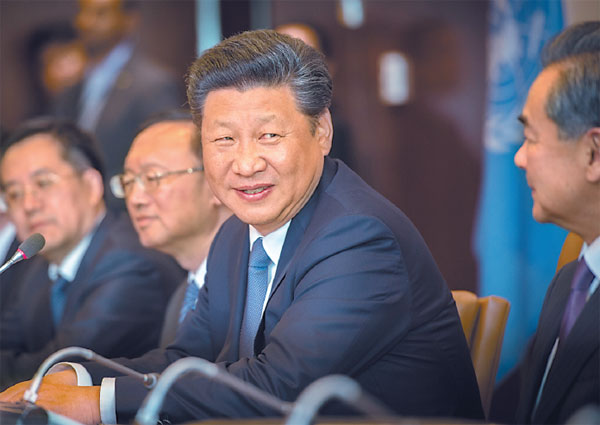 Xi unveils development-aid projects