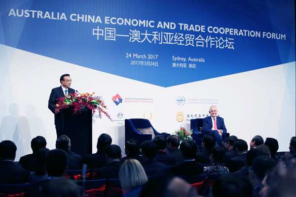 China, Australia discuss expanding FTA