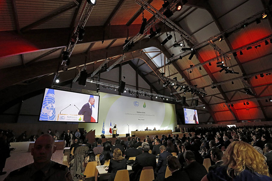 World leaders gather for the World Climate Change Conference