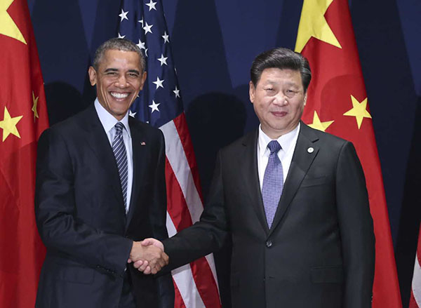 Xi meets Obama in Paris ahead of major UN climate conference