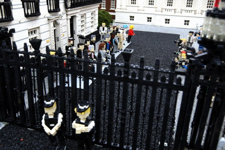 Lego miniatures of G20 London summit