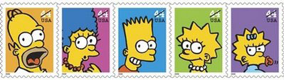 'The Simpsons' get the (postal) stamp of success