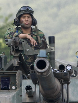 South Korea gears up military drills