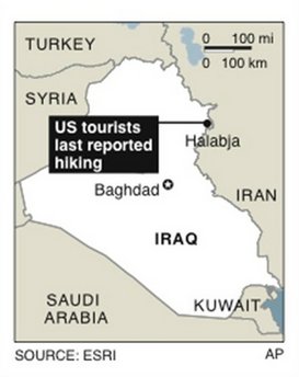 Kurd officials: Iran confirms has 3 Americans