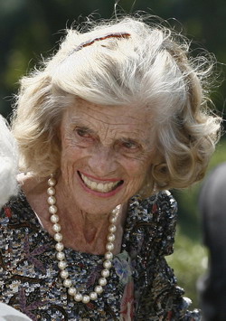 Eunice Kennedy Shriver remains at Mass. hospital