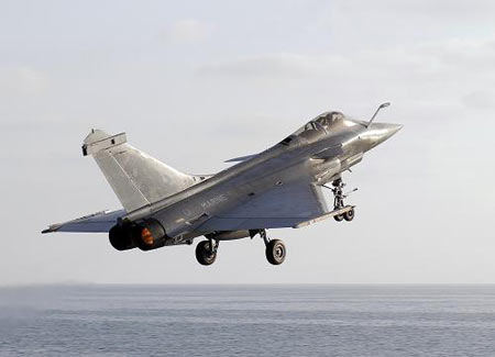 Sarkozy confirms two Rafale's collision