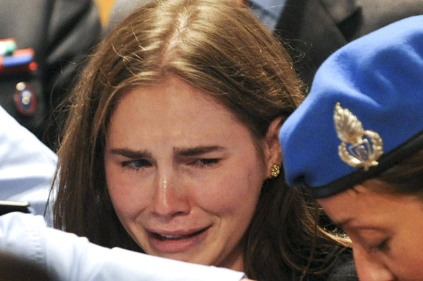 Italian appeal court clears Amanda Knox of murder