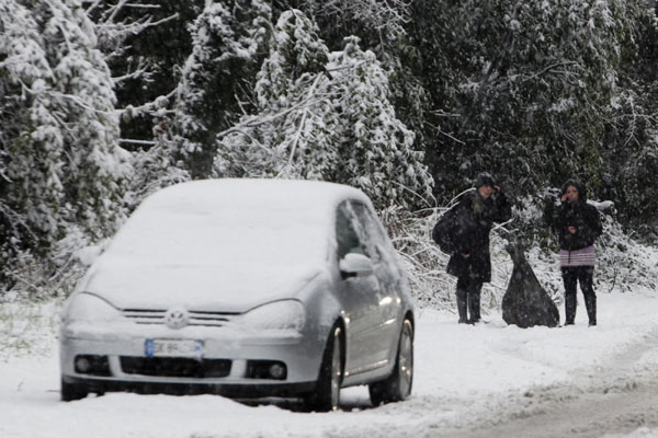 Heaviest snowfalls since 1985 blanket Italy