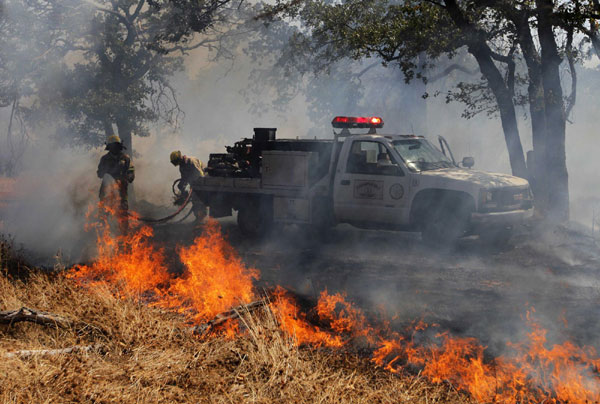 Wildfires cause significant damage in Oklahoma