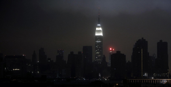 Superstorm Sandy floods NYC streets, causes blackouts