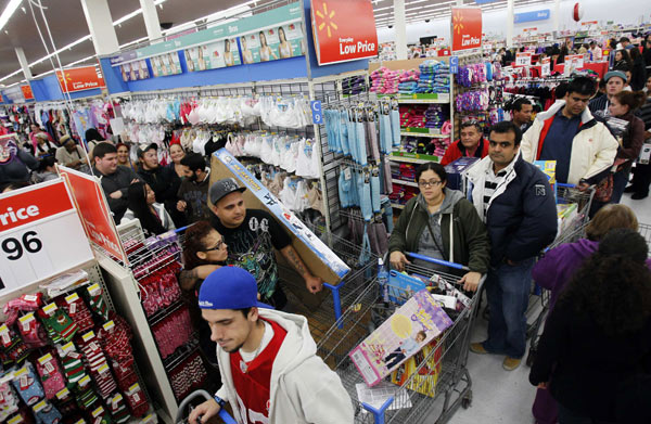 US shoppers welcome early start to 'Black Friday'