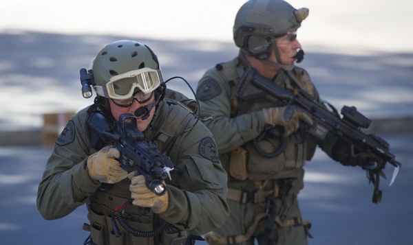 Anti-terrorist drill held in Los Angeles