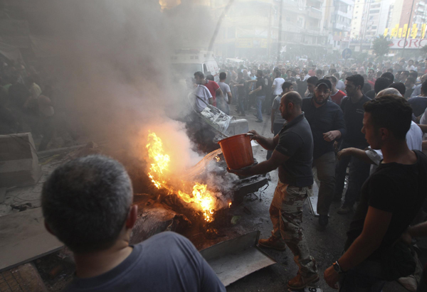 Car bomb kills 20 in Hezbollah's Beirut stronghold