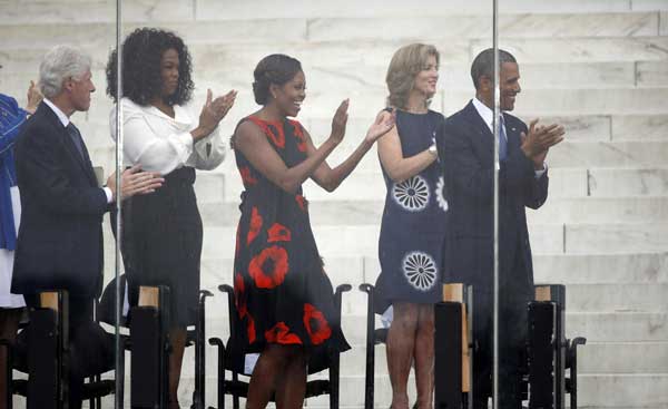 Obama, marchers mark 50 yrs since King's 'Dream' speech