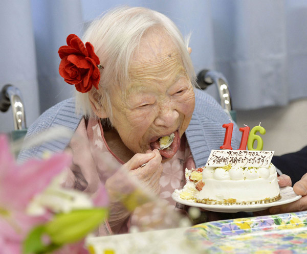 World's oldest person turns 116