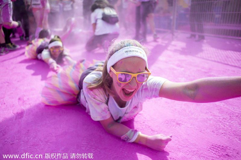 Color Run race in Paris