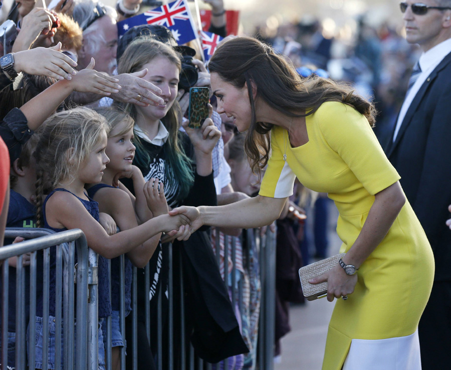 William, Kate and Prince George ready to charm Australia