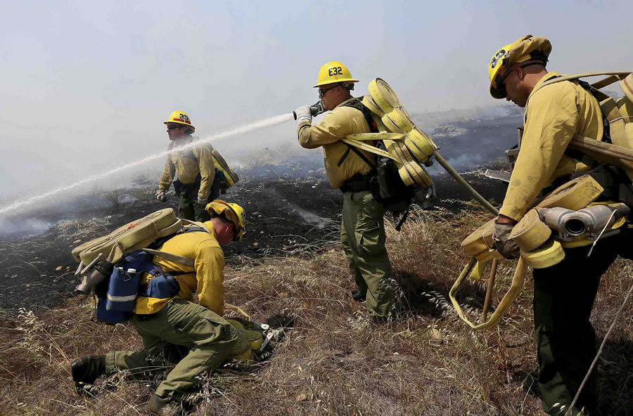 Wildfires force evacuations in California