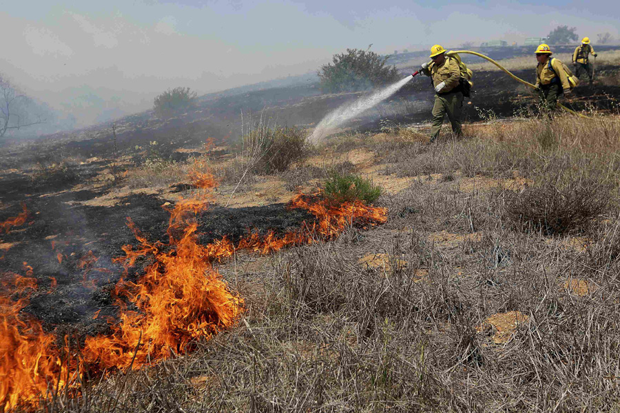 Wildfires force evacuations in California