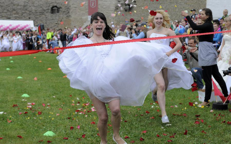 Runaway Brides competition held in Estonia