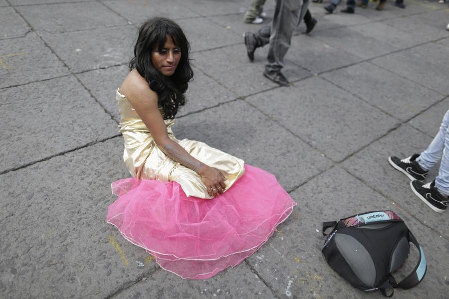 LGBT community attend gay parade in Latin America