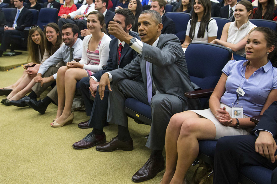 US president shares nation's World Cup agony