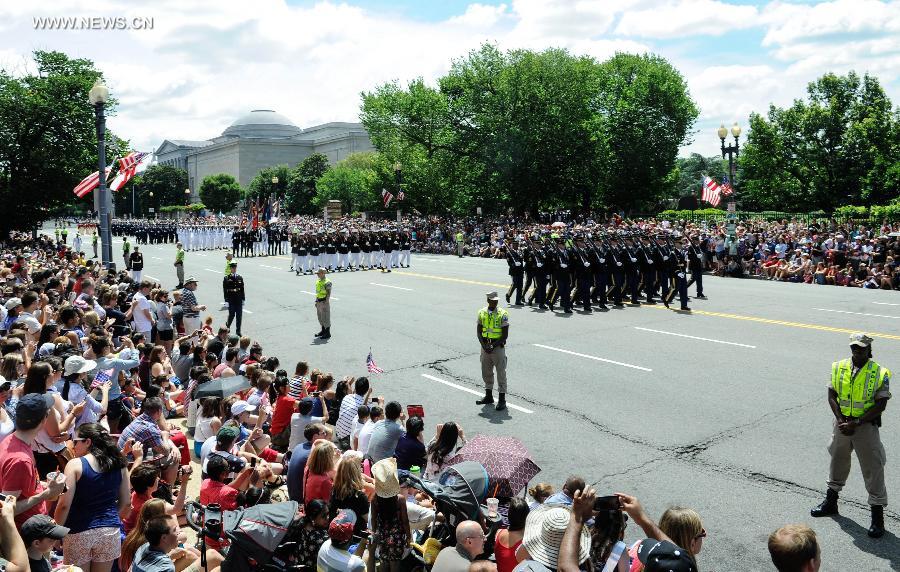 Independence Day parade held in Washington D.C.