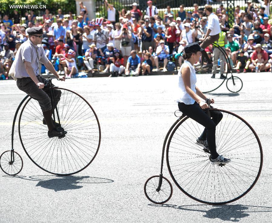 Independence Day parade held in Washington D.C.